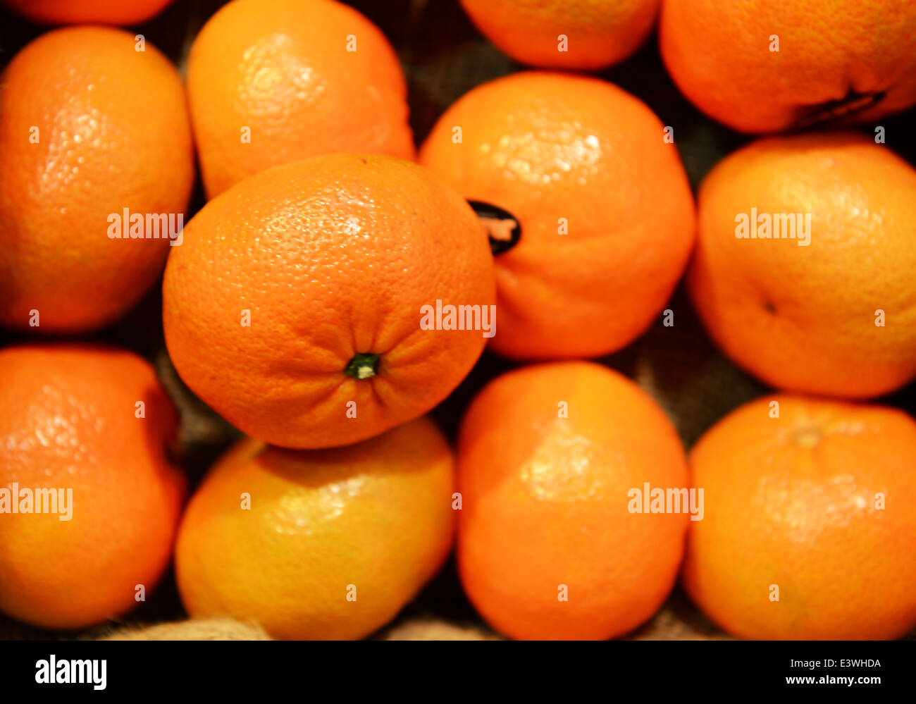 Orangen Stockfoto