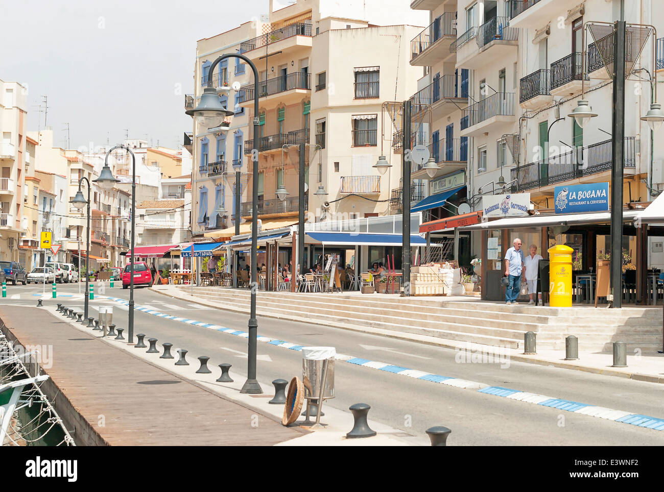 -L ' Atmetlla de Mar-Tarragona, Katalonien (Spanien). Stockfoto