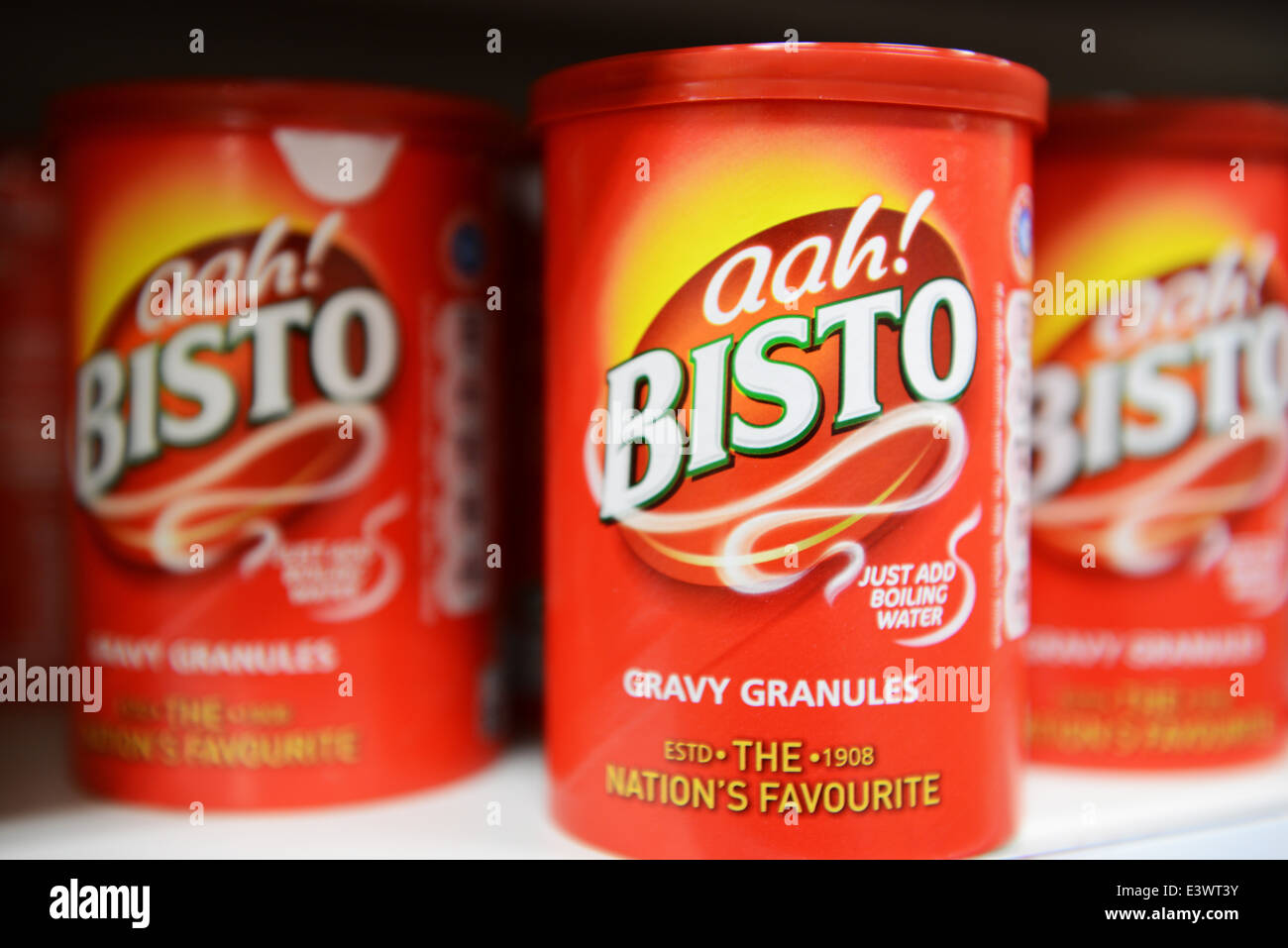 Bisto Sauce Stockfoto