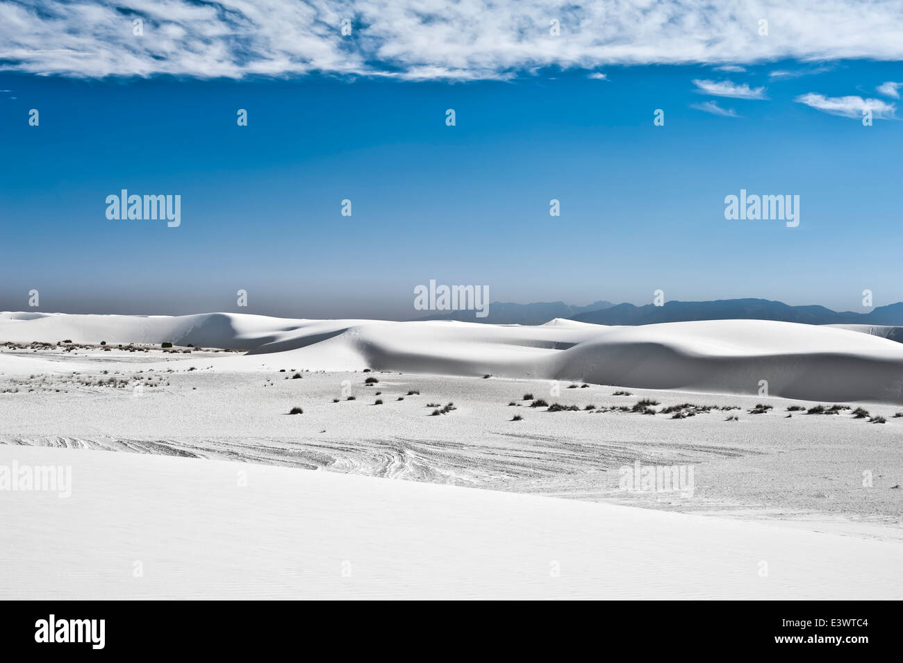 White Sands, NM Stockfoto