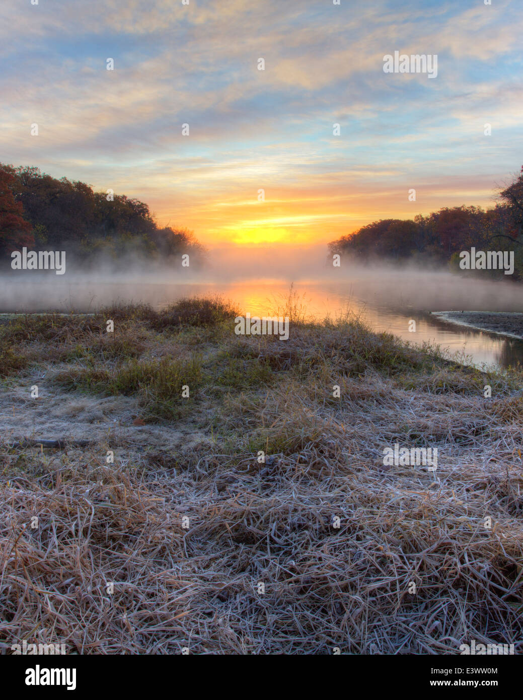 USA, Missouri, Kansas City Metrobereich, Fleming Park, Lake Jacomo Stockfoto