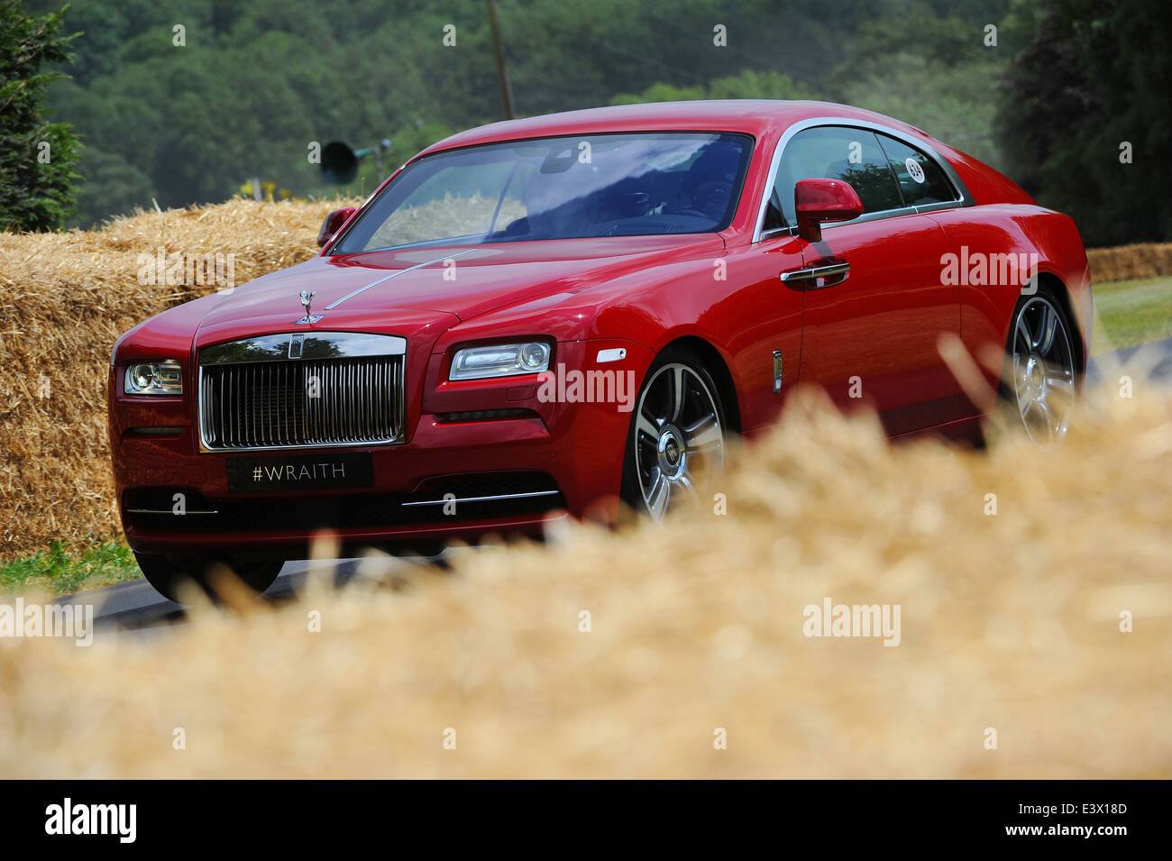 Rolls-Royce Wraith nimmt am Bergsteigen auf dem Goodwood Festival of Speed Teil. Stockfoto
