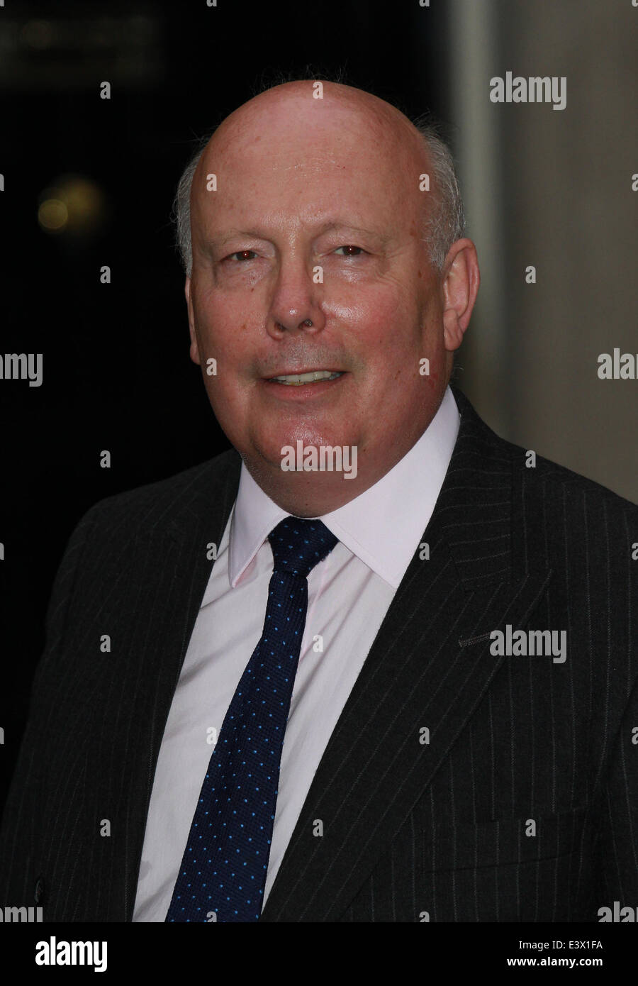 London, UK, 30. Juni 2014. Julian Fellowes besucht die Best of Britain der Kreativwirtschaft Rezeption in 10 Downing street Stockfoto