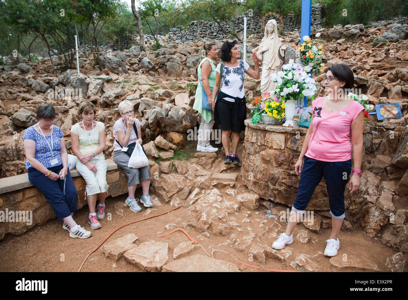 Erscheinungsberg, Medugorje, Bosnien und Herzegowina, Europa Stockfoto