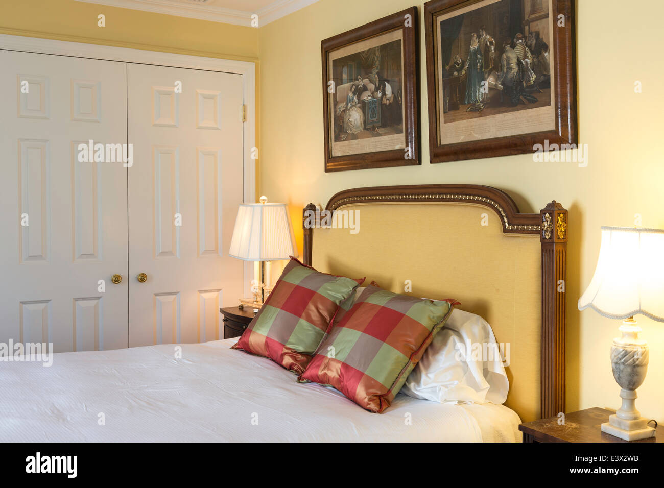 Wohn Home Interior, USA Stockfoto