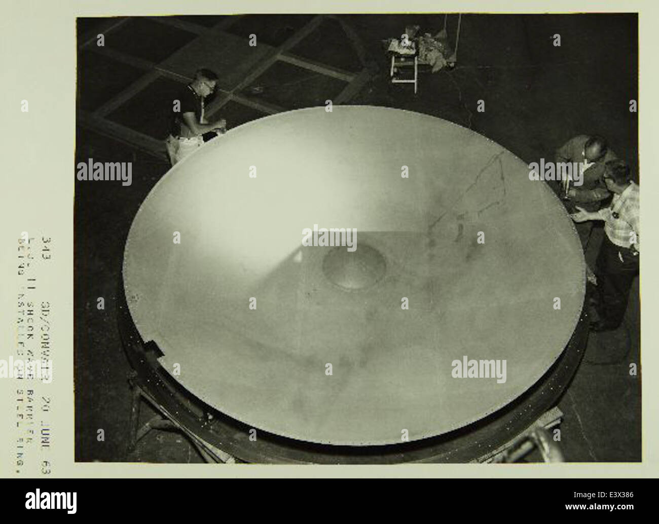Der Little Joe II war ein Testfahrzeug, das im Atlas-Raketenentwicklungsprogramm von Convair/General Dynamics eingesetzt wurde. Es wurde entwickelt, um die Wiedereintrittsbedingungen der Raumkapsel während der frühen Weltraumforschung zu simulieren. Stockfoto