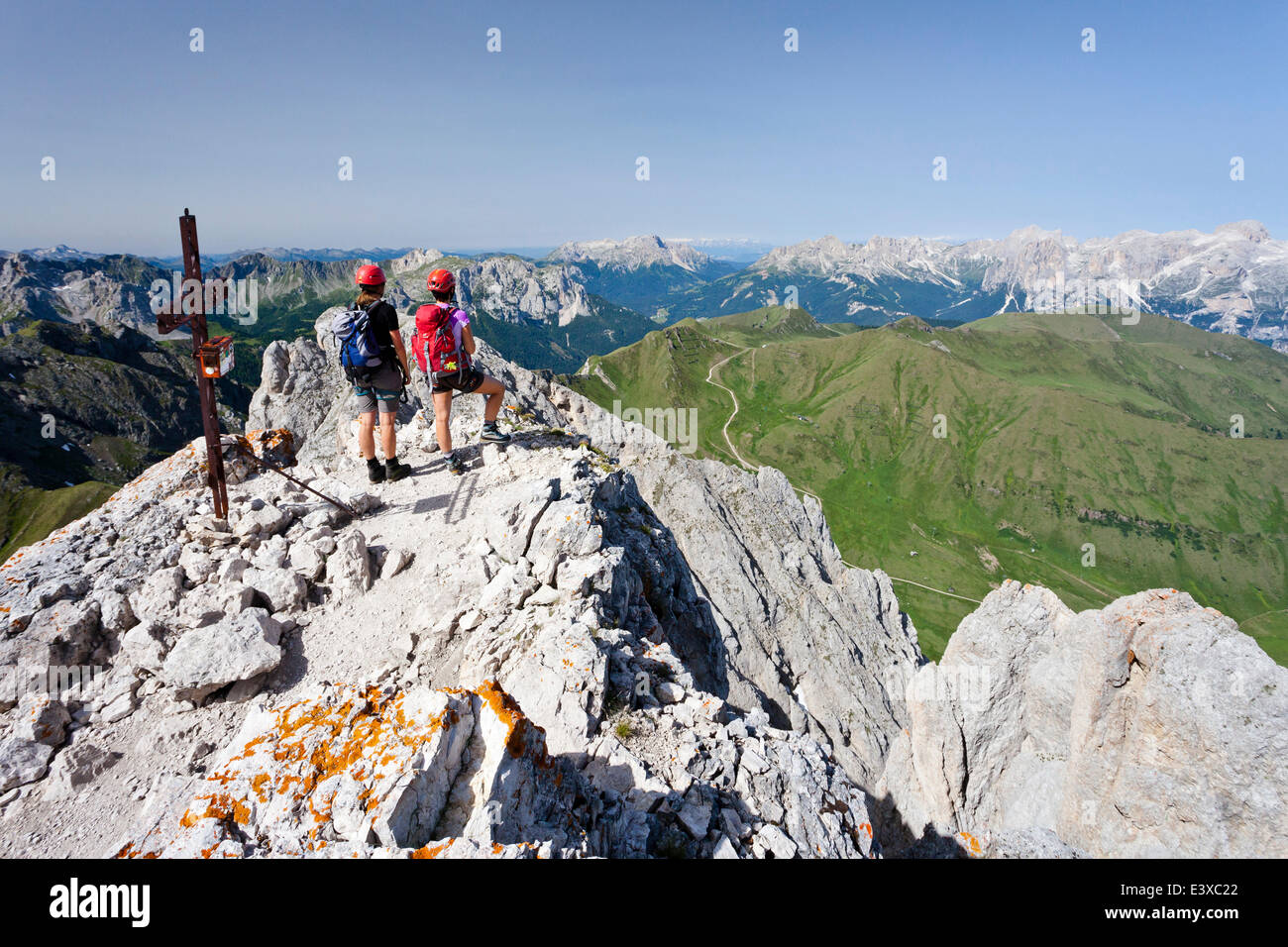 Latemar with latemar summit Fotos und Bildmaterial in hoher Auflösung