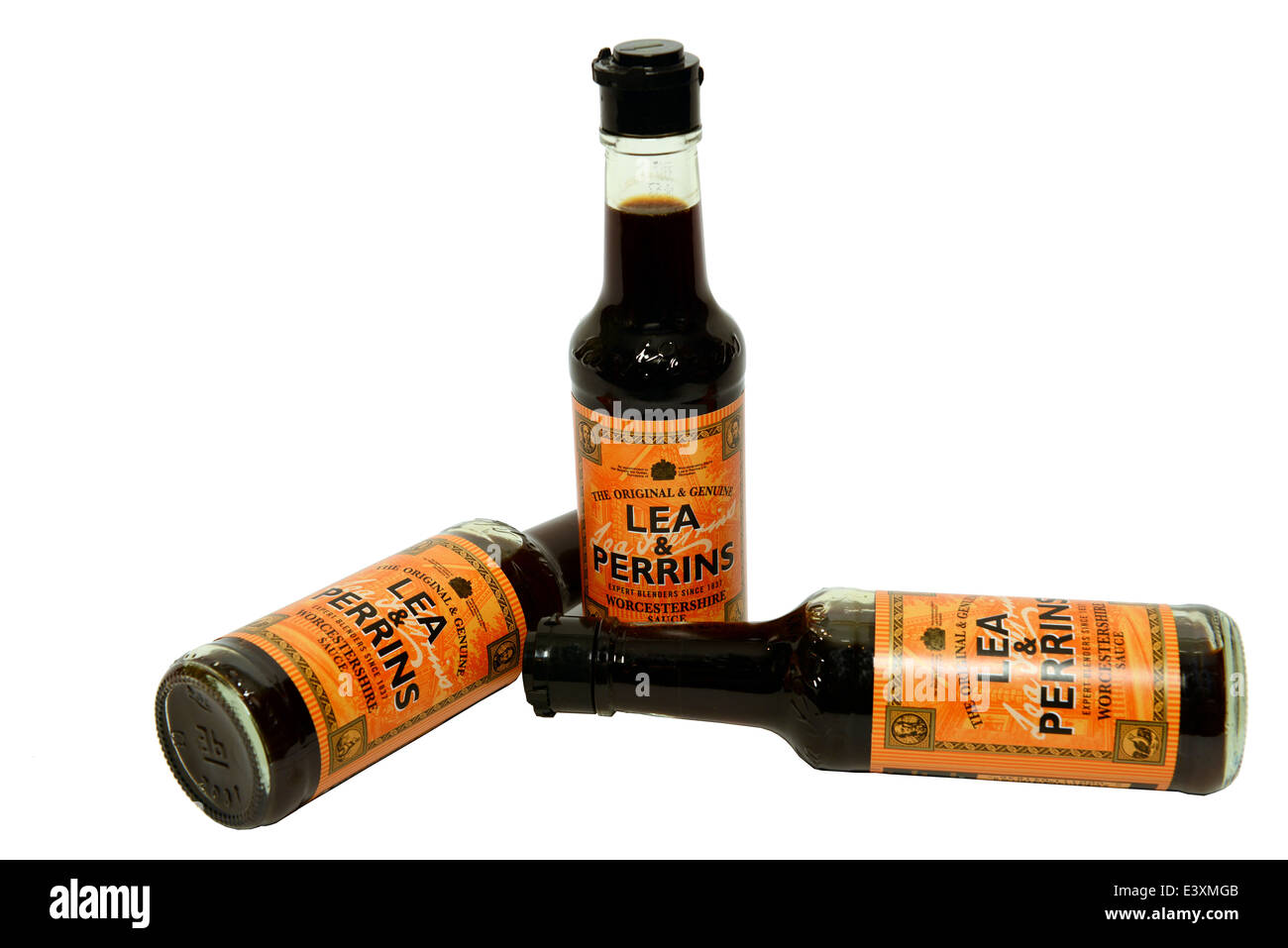 Lea & Perrins Worcestershire-Sauce Stockfoto