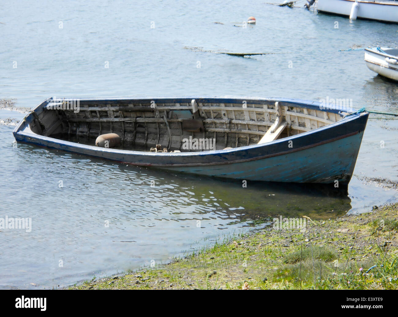 Altes Ruderboot Stockfoto