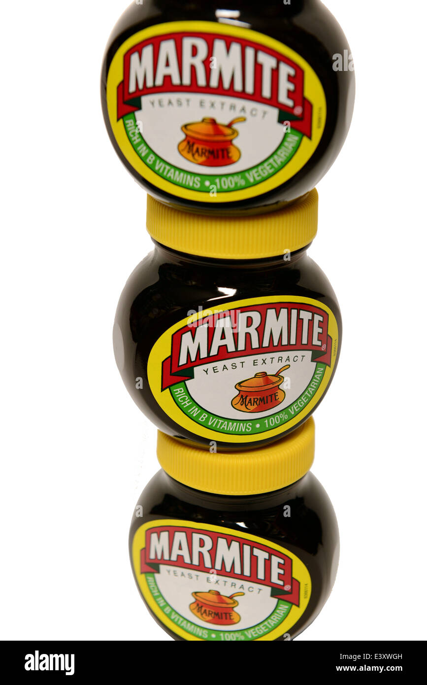 Marmite Stockfoto