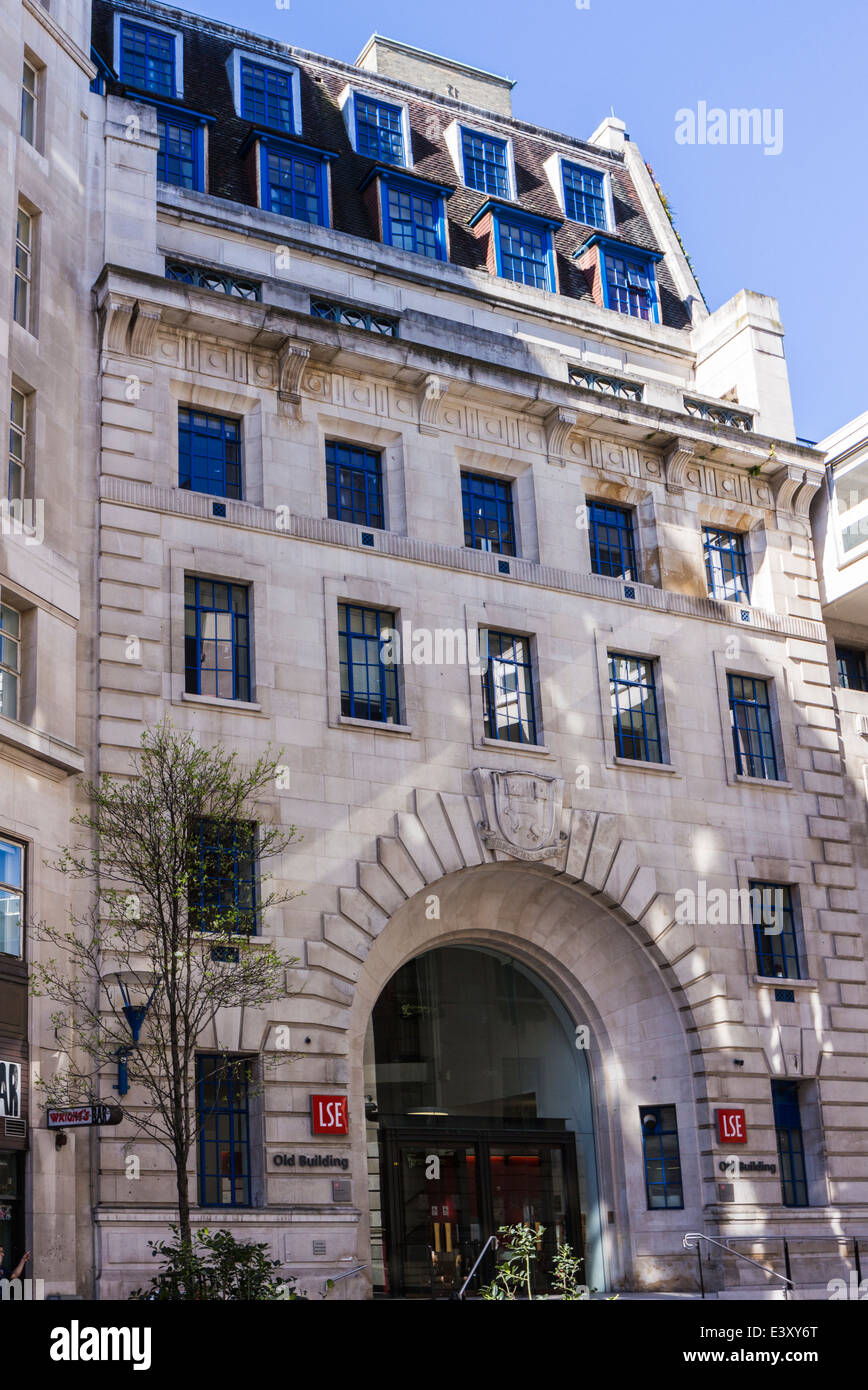 LSE alte Gebäude-London Stockfoto