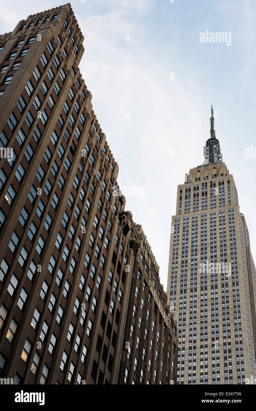 Empire State Building Art Deco Stockfotos und -bilder Kaufen - Alamy