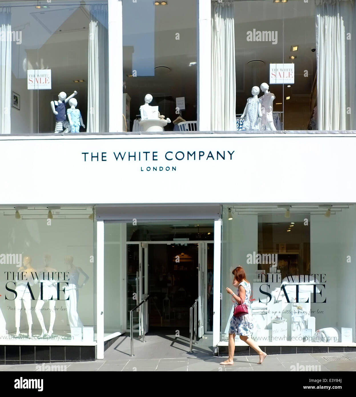 Die weiße Gesellschaft Shop Shop Nottingham England UK Stockfoto
