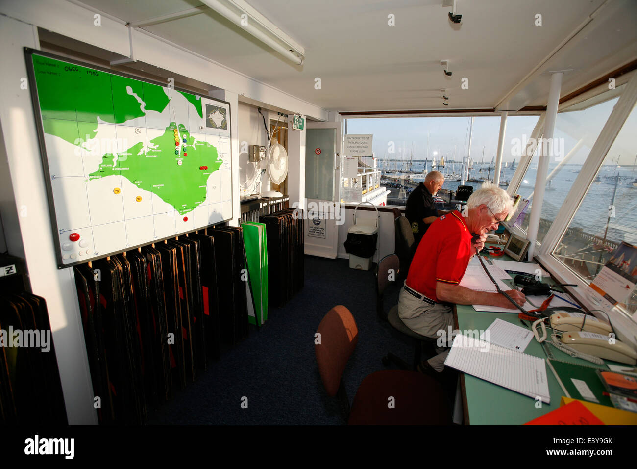 J P Morgan Round the Island Rennen 2014, Stockfoto