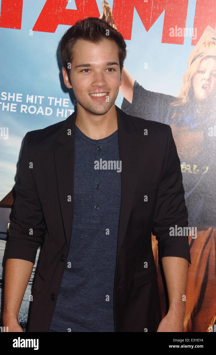 Hollywood, Kalifornien, USA. 30. Juni 2014. Nathan Kress besucht die Premiere der '' Tammy'' am TheChinese Theater in Hollywood, Ca am Juni 30.201. 2014 © Phil Roach/Globe Photos/ZUMAPRESS.com/Alamy Live-Nachrichten Stockfoto