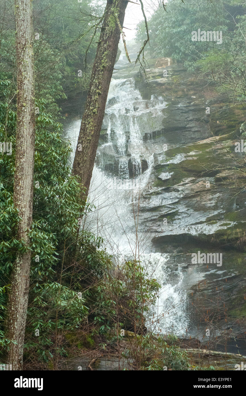 Sky Valley Wasserfall in Georgia, USA Stockfoto