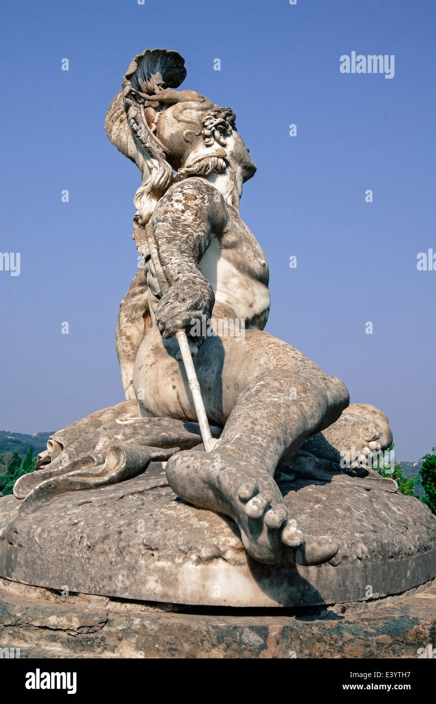 Sterbenden Achilles in den Gärten der Insel Korfu Achilleion Palast