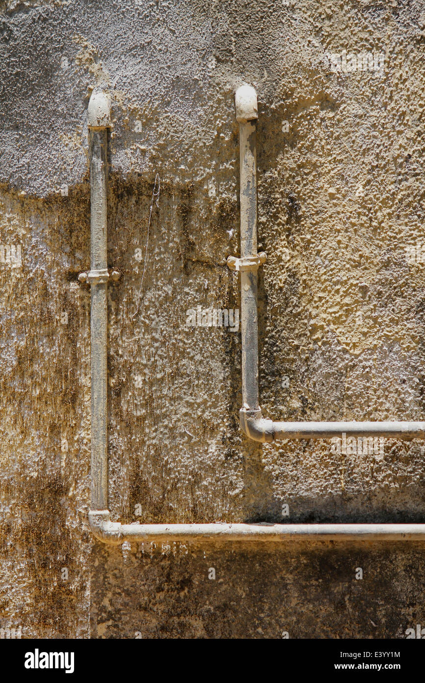 Lieferant von Trinkwasserleitungen Stockfoto