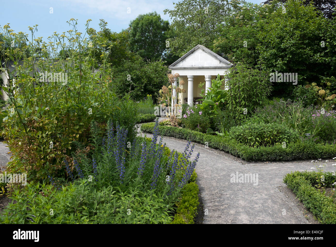 Physic Garden Cowbridge Stockfoto