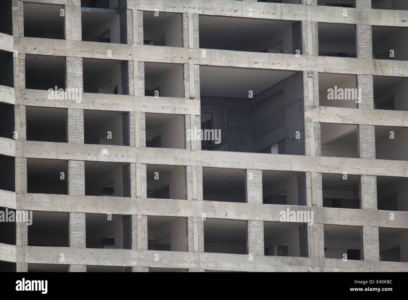 Hochhäuser im Bau Stockfoto