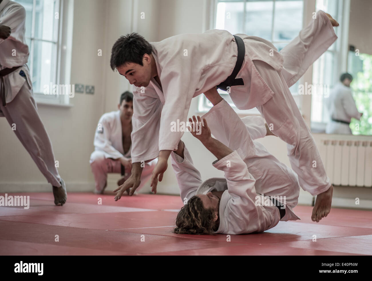 Jitsu - London 2014 - TJF - Martial arts Stockfoto