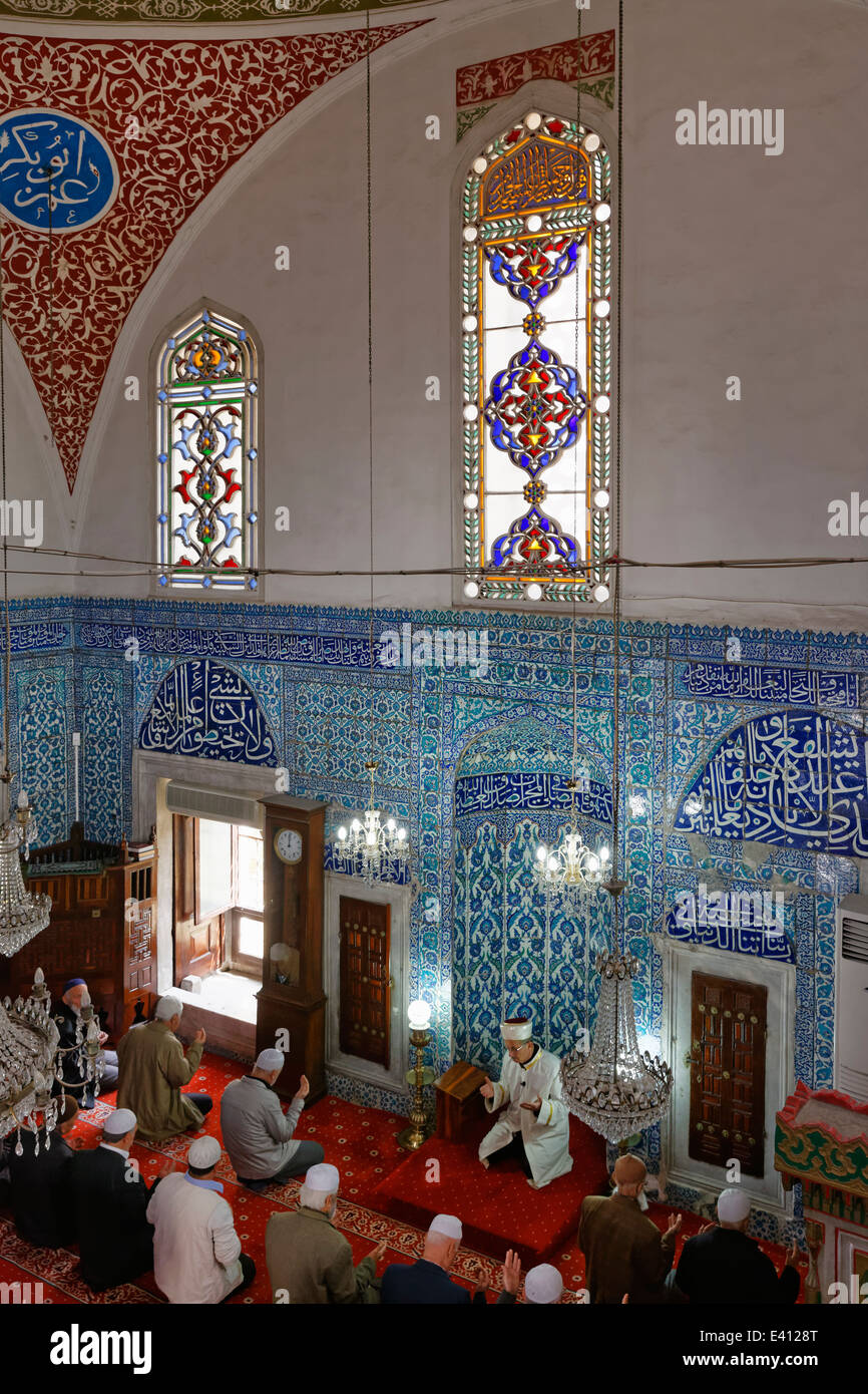 Türkei, Istanbul, innere Çinili Camii Moschee Stockfoto