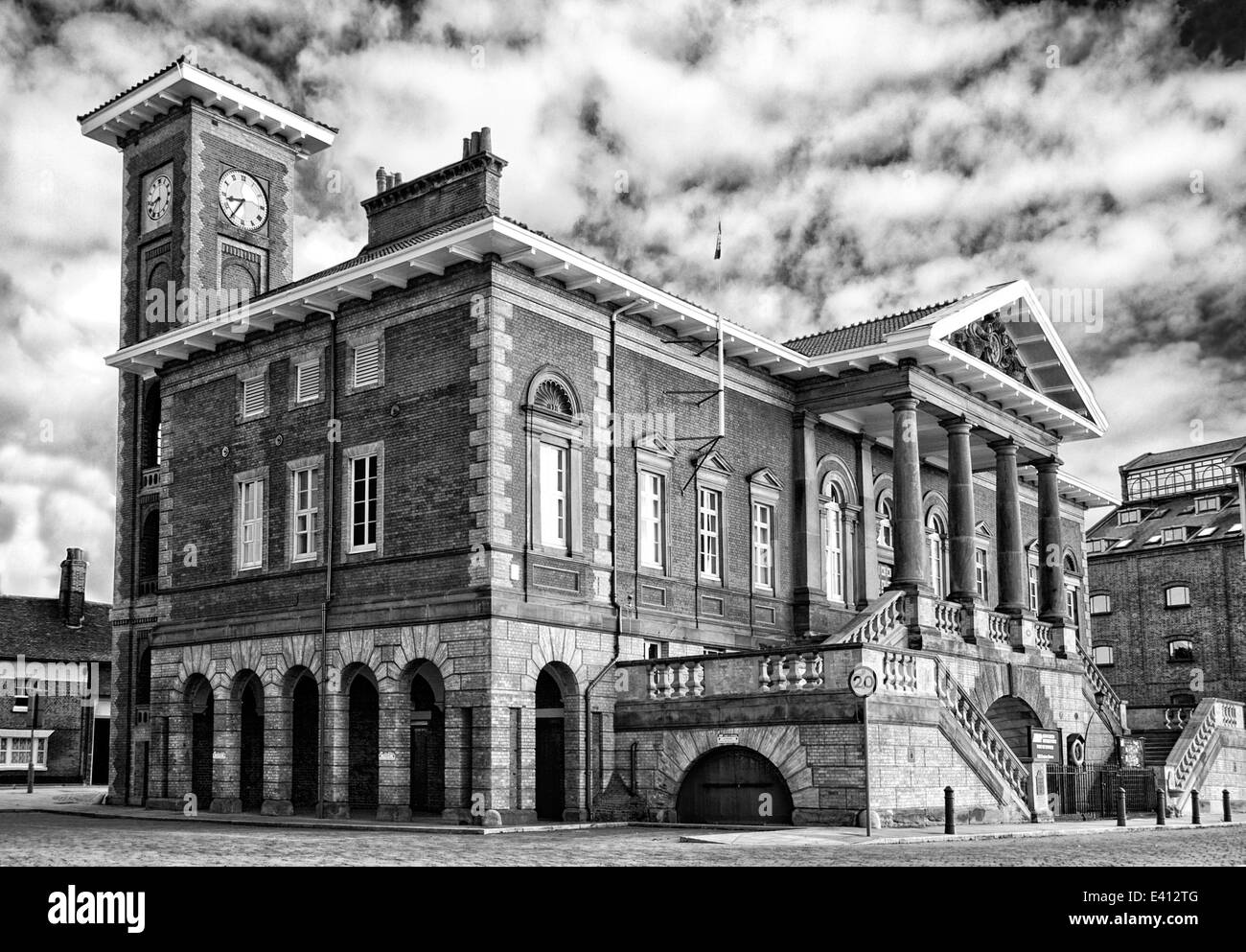 Das alte Zollhaus, Ipswich Docks, Ipswich, Suffolk, UK Stockfoto