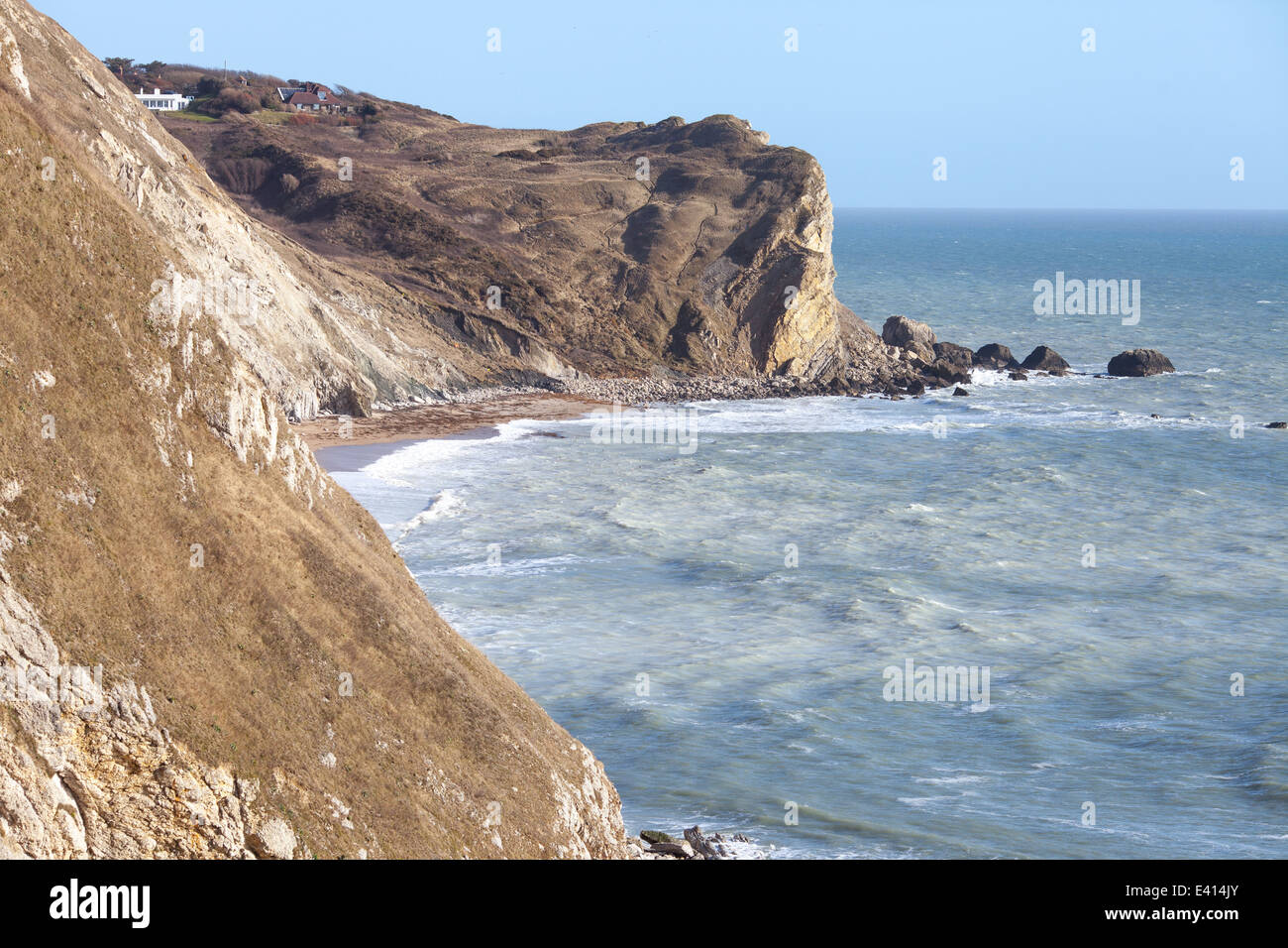 St. Oswald Bucht (Dordle Tür, Dorset Uk) Stockfoto