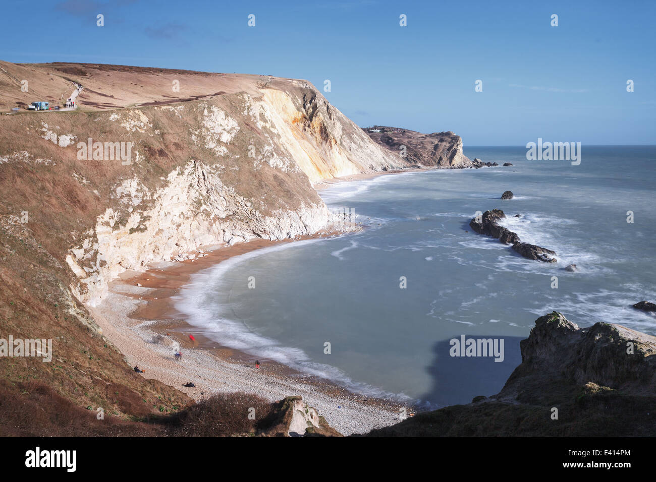 St. Oswald Bucht (Dordle Tür, Dorset Uk) Stockfoto