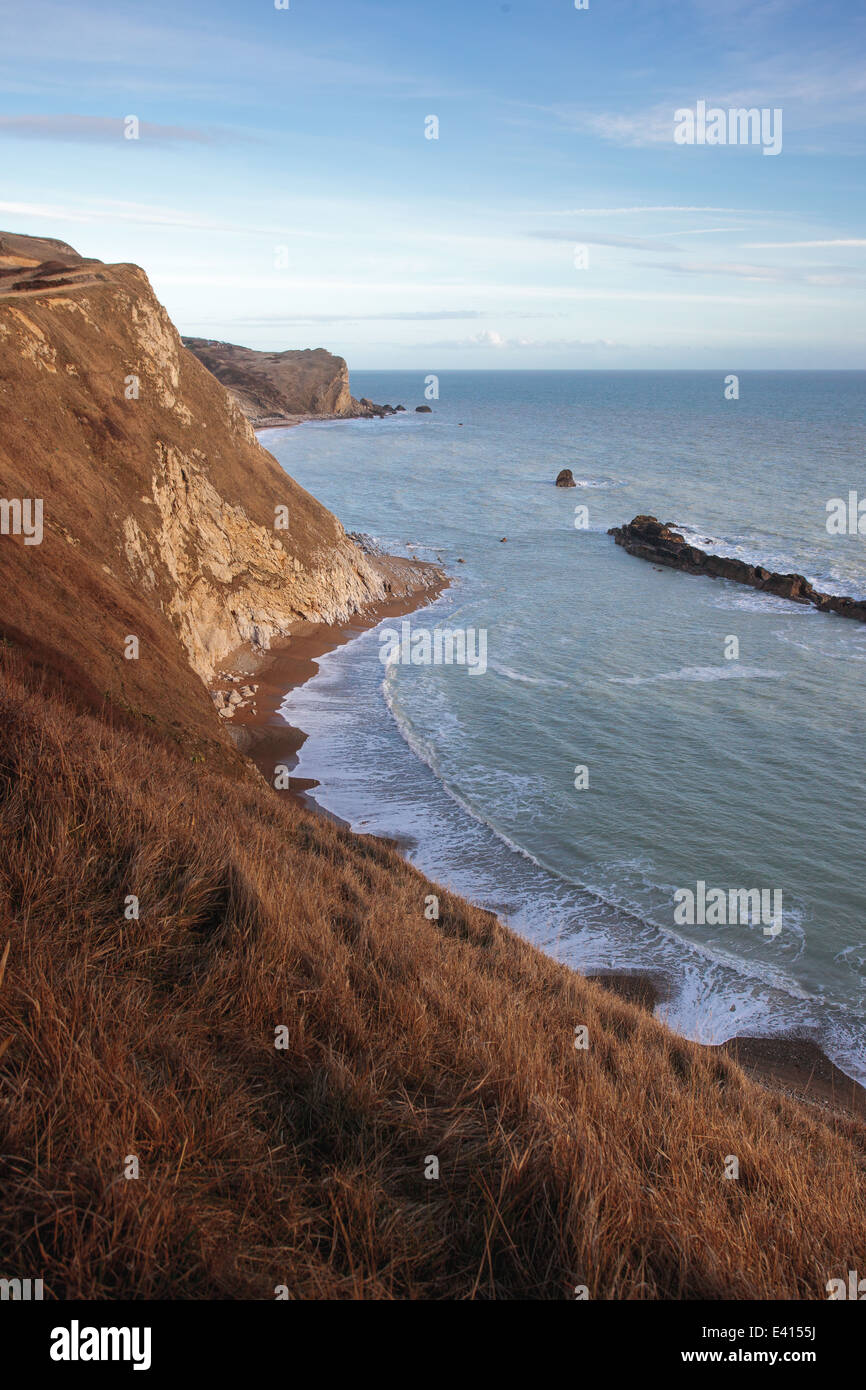 St. Oswald Bucht (Dordle Tür, Dorset Uk) Stockfoto