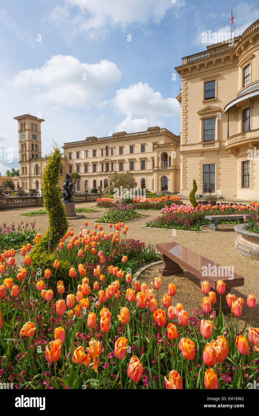 England, Hampshire, Isle Of Wight, Osborne House Stockfoto