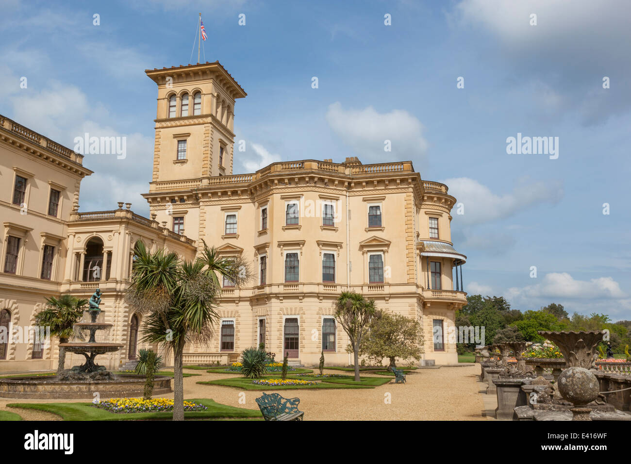 England, Hampshire, Isle Of Wight, Osborne House Stockfoto