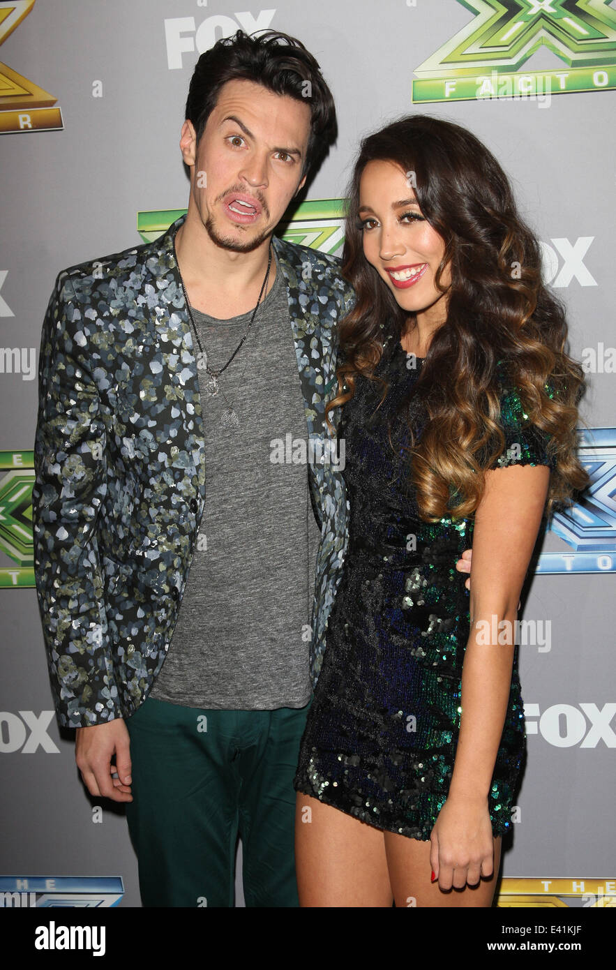 X Factor' Kronen Staffel 3 Champion Finale bei CBS Studios Featuring: Alex  Kinsey, Sierra Deaton wo: Los Angeles, California, Vereinigte Staaten von  Amerika bei: 20. Dezember 2013 Stockfotografie - Alamy