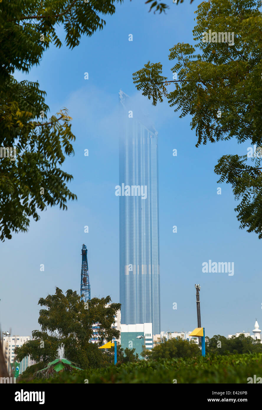 Die Innenstadt von Abu Dhabi, World Trade Center Mall, Familienpark, Vereinigte Arabische Emirate Stockfoto