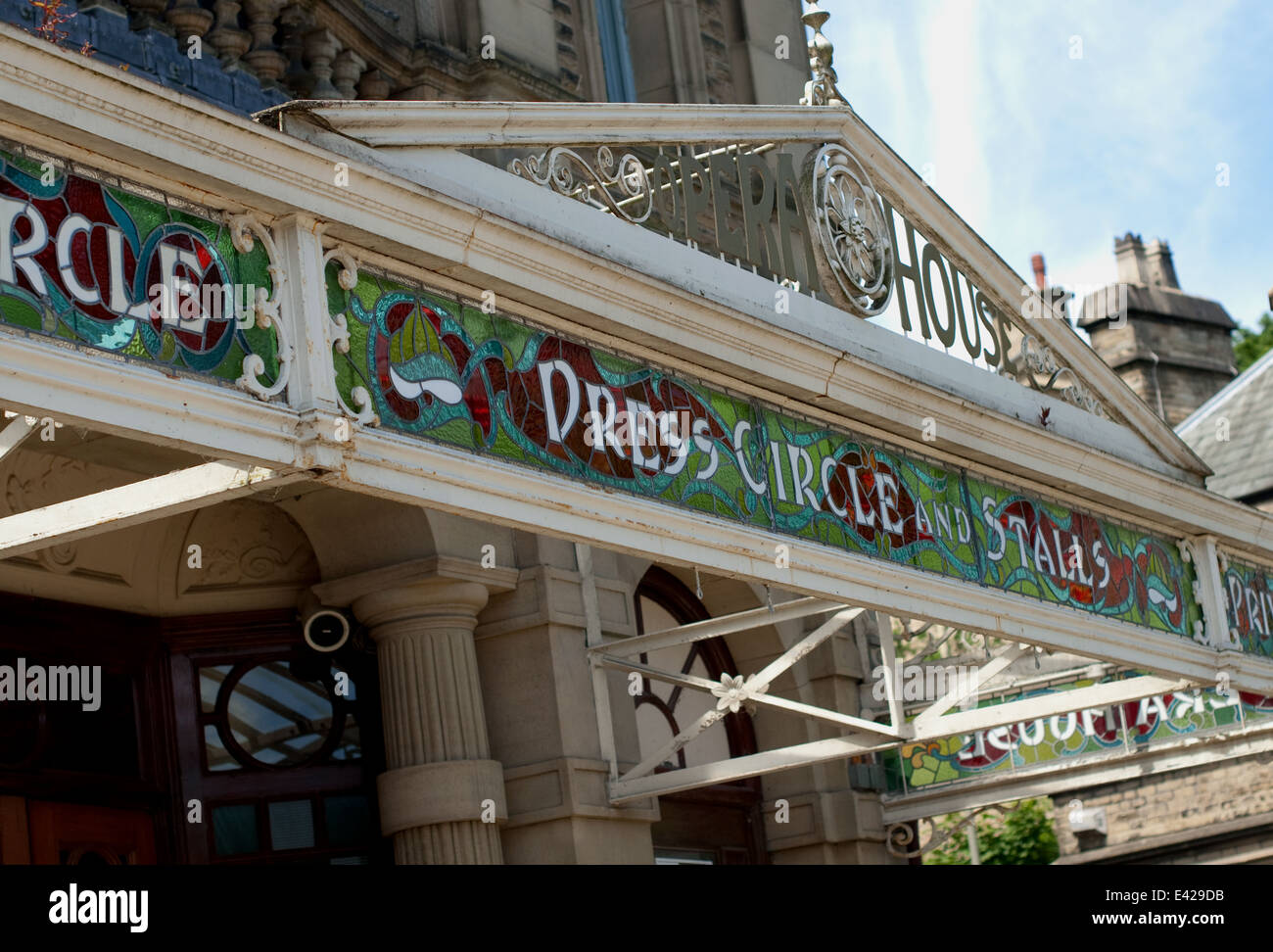 Editorial-Bilder des Opernhauses in der Spa Buxton, gelegen im Peak District, Derbyshire Stockfoto