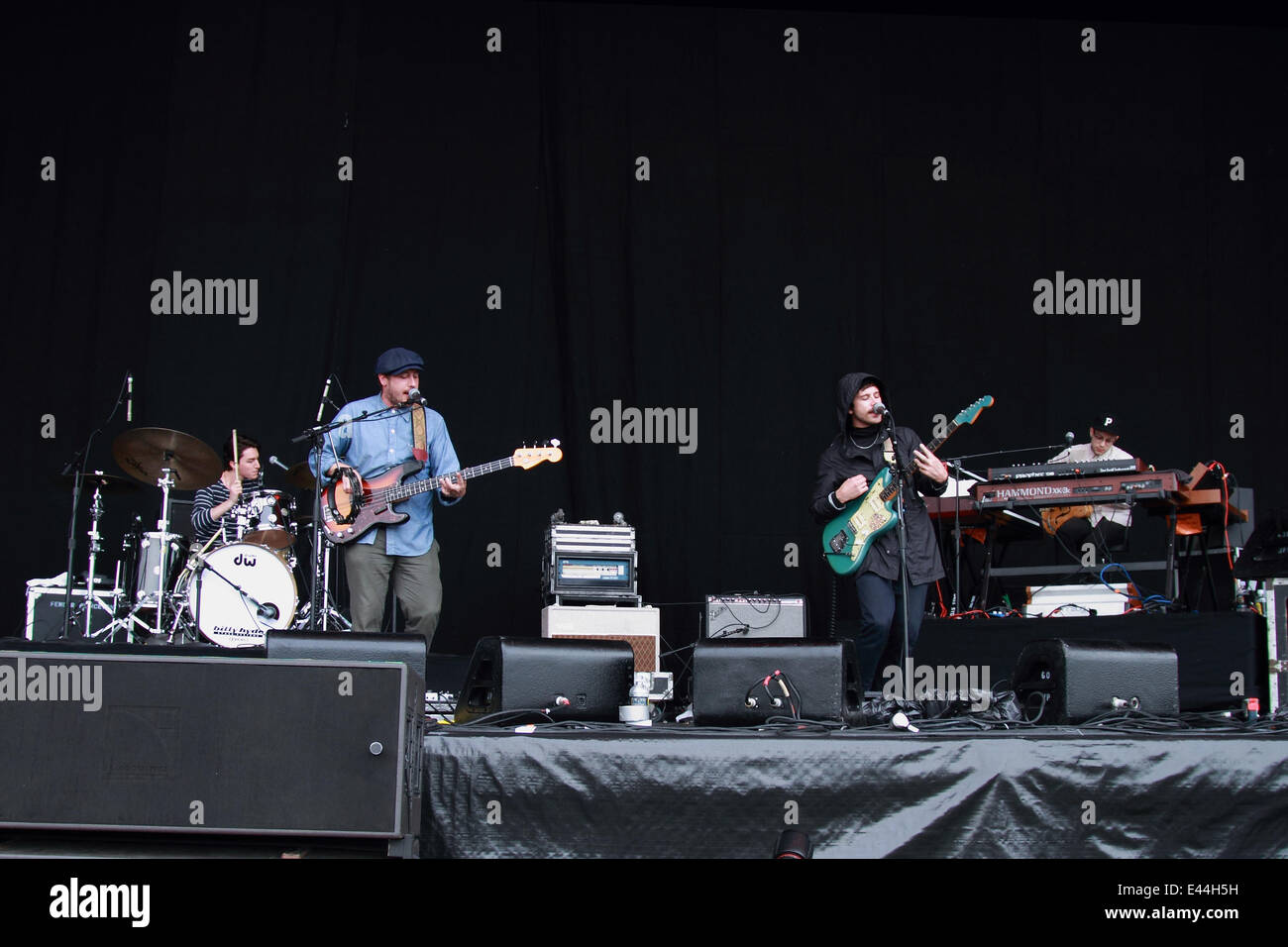 2014 Big Day Out statt, an der Sydney Showgrounds Featuring: Portugal The Man wo: Sydney, Australien bei: 26. Januar 2014 Stockfoto