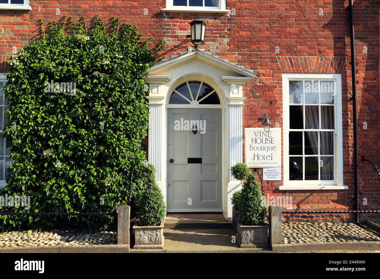 Burnham Market, Vine House Boutique Hotel, Norfolk England UK hotels Stockfoto