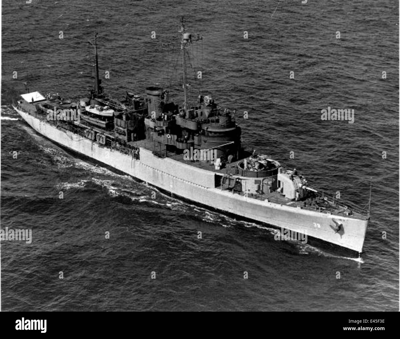 USS Gardiners Bucht AVP 39 Stockfoto
