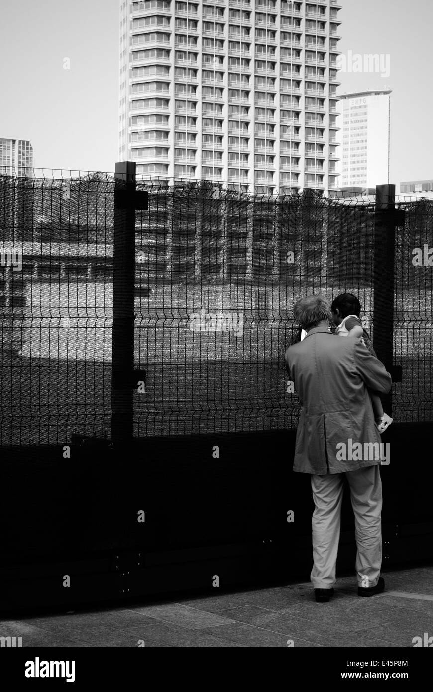 Mailand, Italien. Work In Progress in Porta Nuova Stockfoto