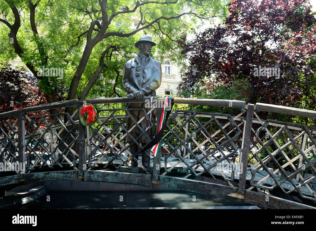 Ungarn Budapest Imre Nagy Denkmal Kossuth Lajos Quadrat Stockfoto