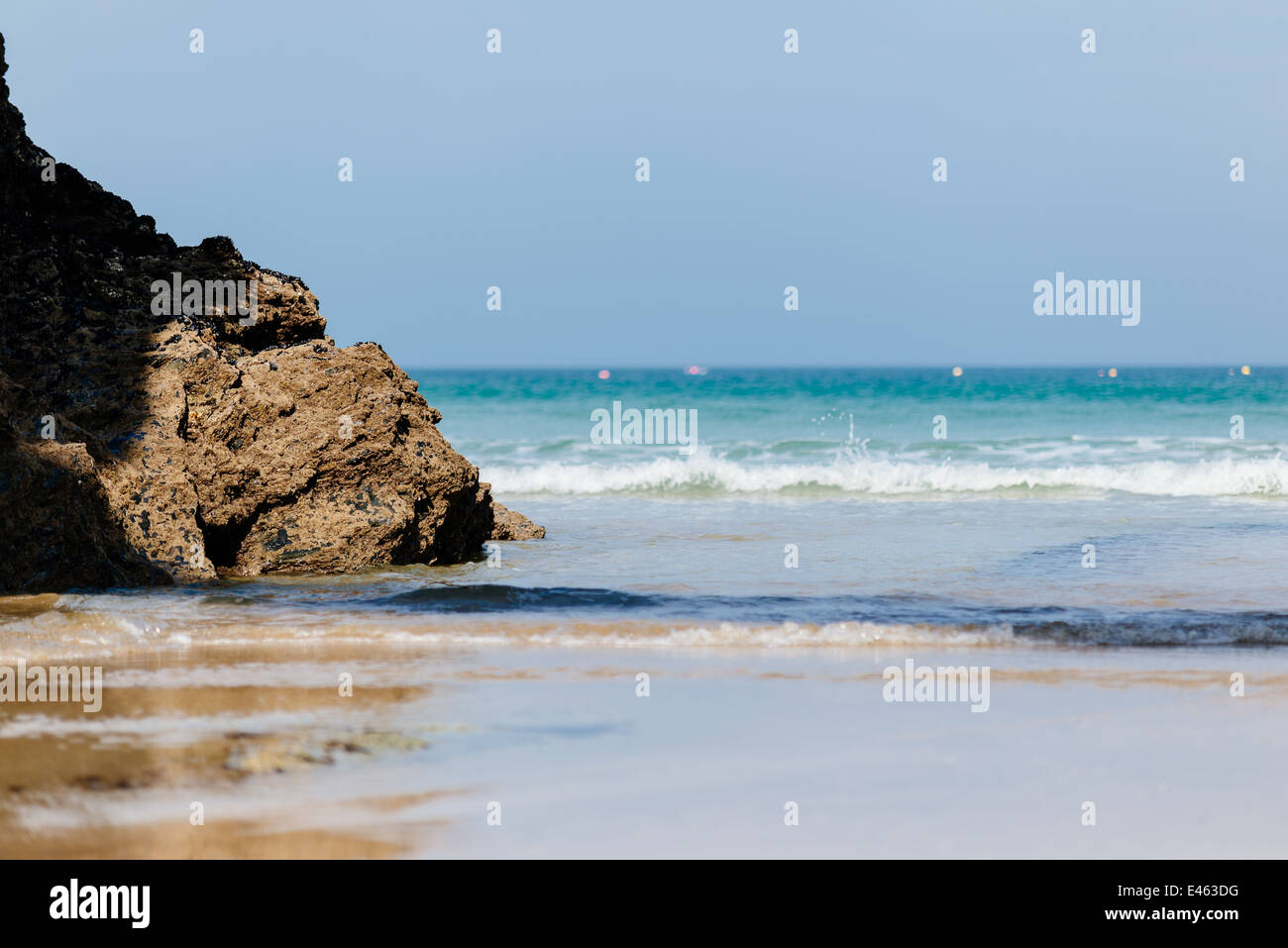 Towan Beach, Newquay Stockfoto