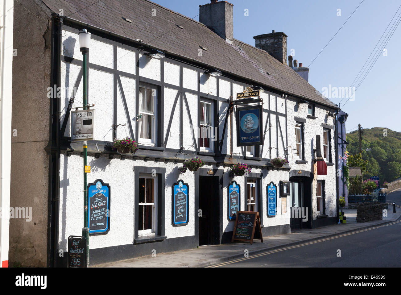 The Ship Inn, Solva, Pembrokeshire Stockfoto