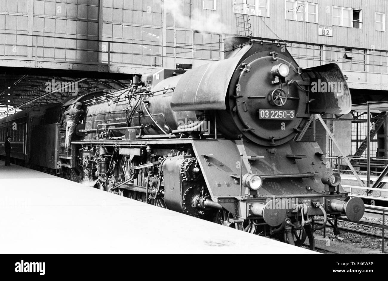 Berlin, DDR, 03 in 2250 an der Central Station Stockfoto