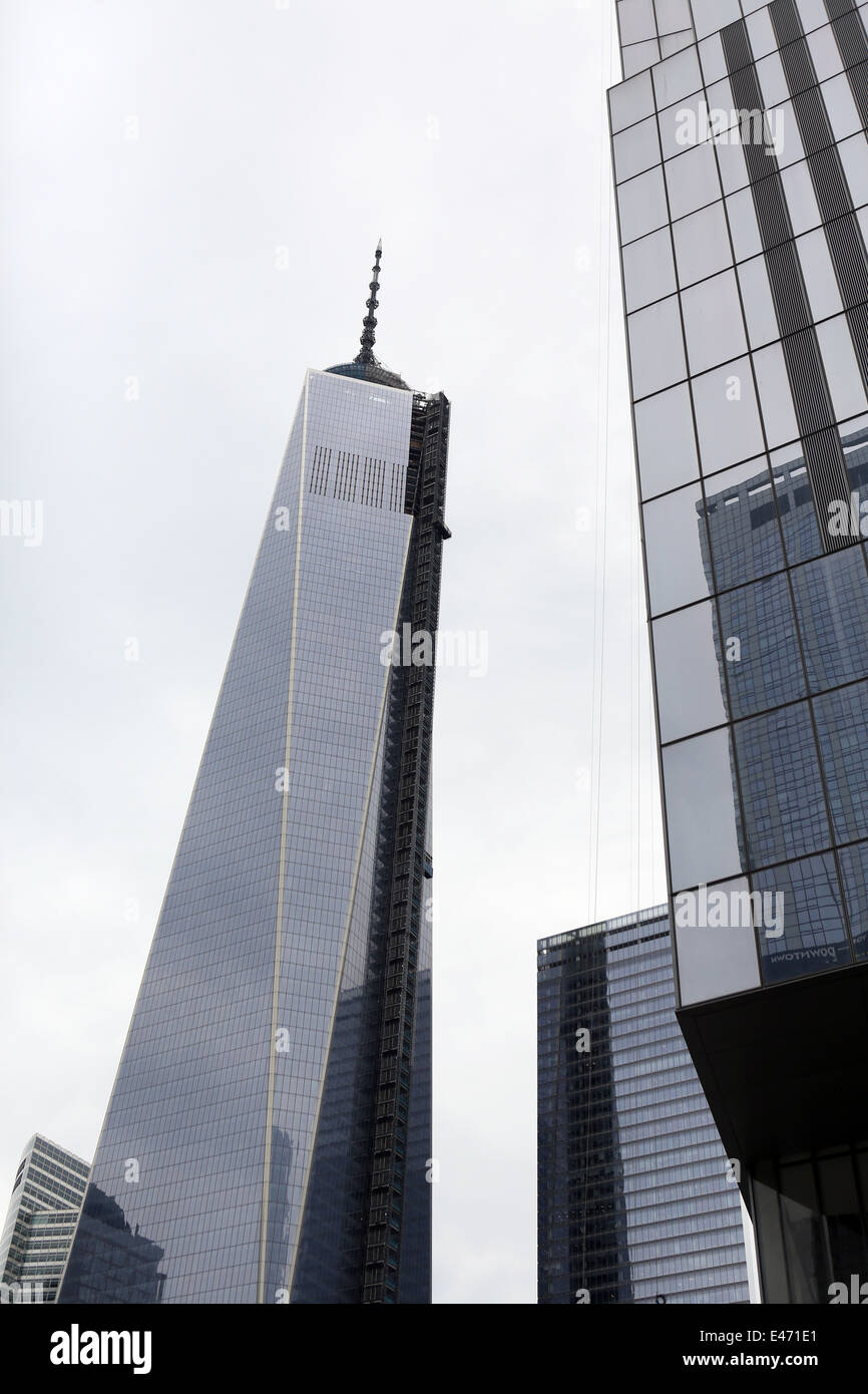 Das One World Trade Center New York, USA Stockfoto