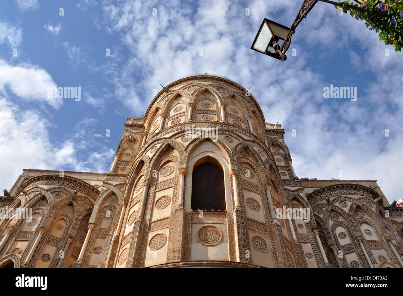 Apsis der Kathedrale von Monreale, Palermo, Sizilien, Italien, Europa Stockfoto