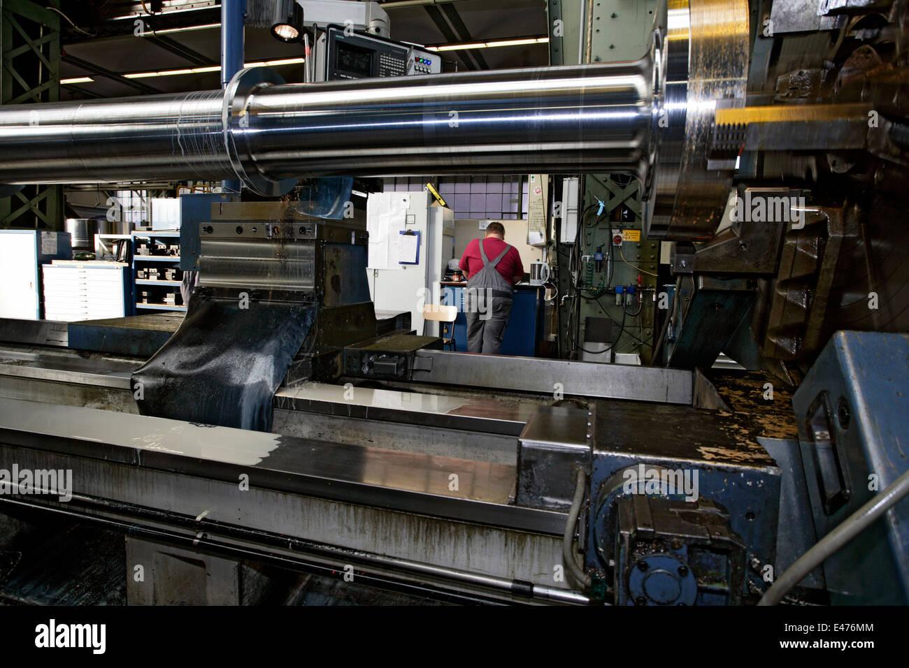 Siemens-Gasturbinenwerk in Berlin Stockfoto