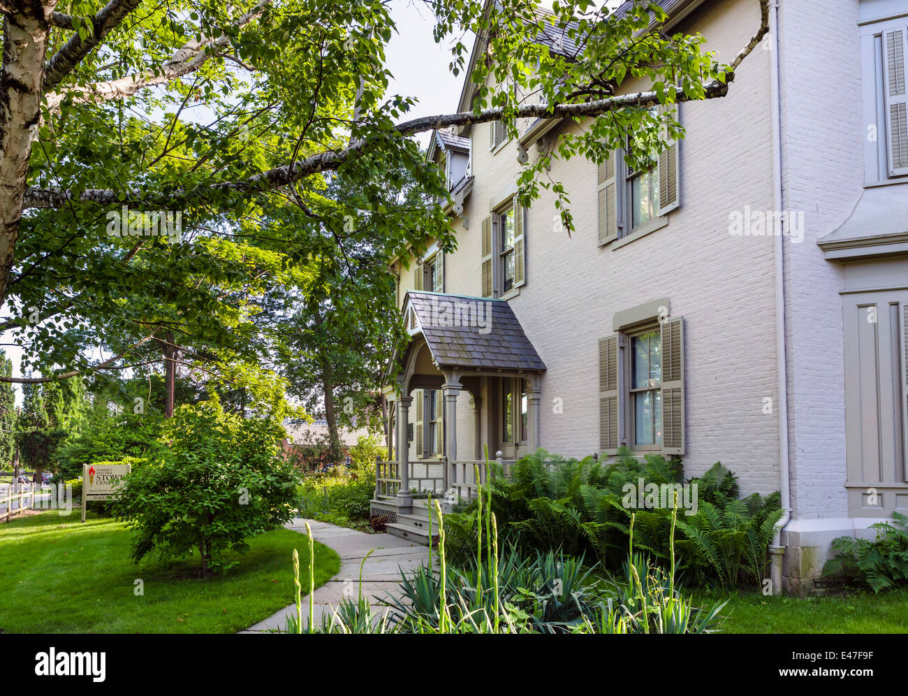 Harriet Beecher Stowe House, Forest Street, Hartford, Connecticut, USA Stockfoto