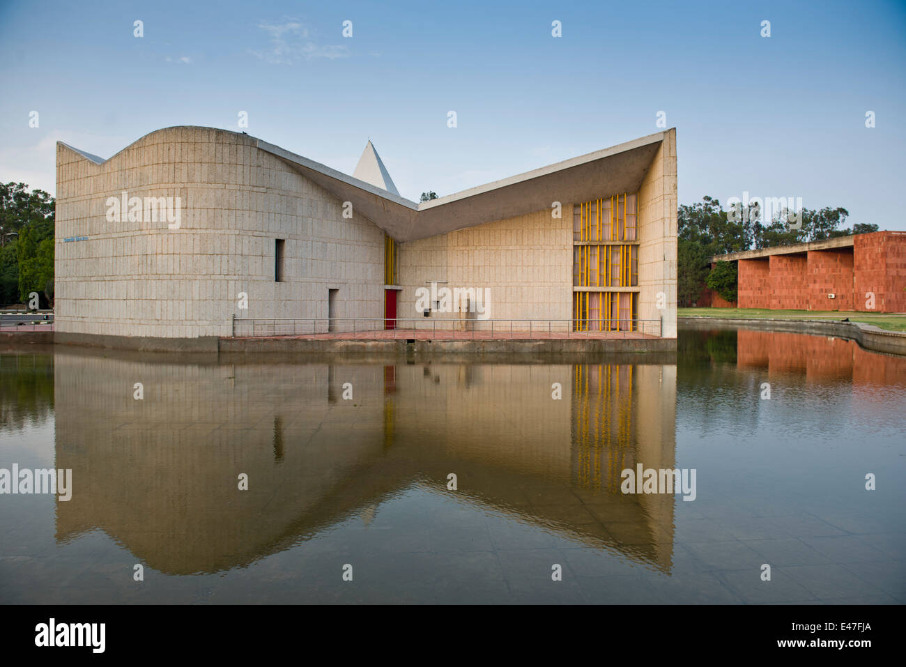 Gandhi Bhawan Panjab University Chandigarh Stockfoto