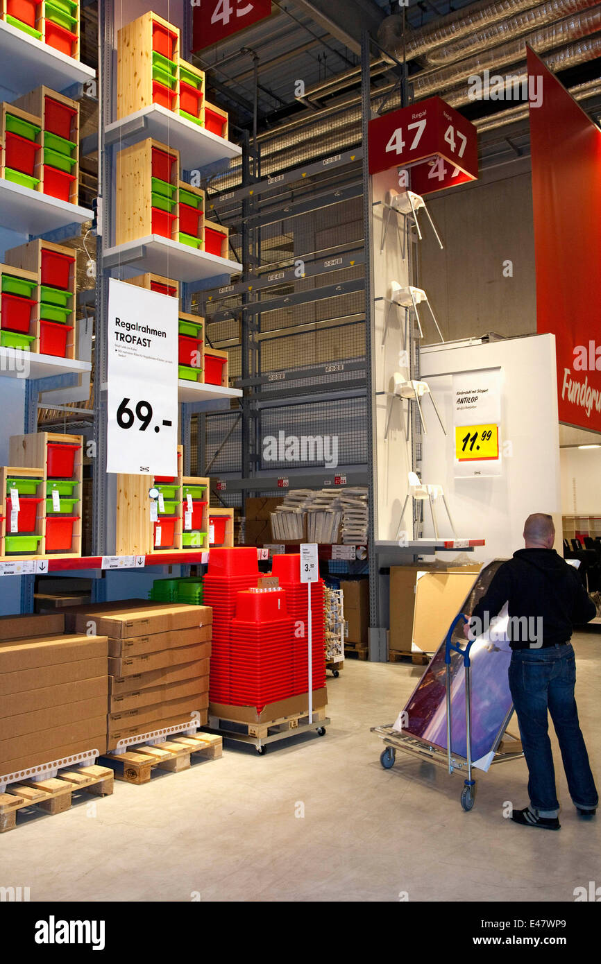 IKEA-Möbelhaus Stockfoto