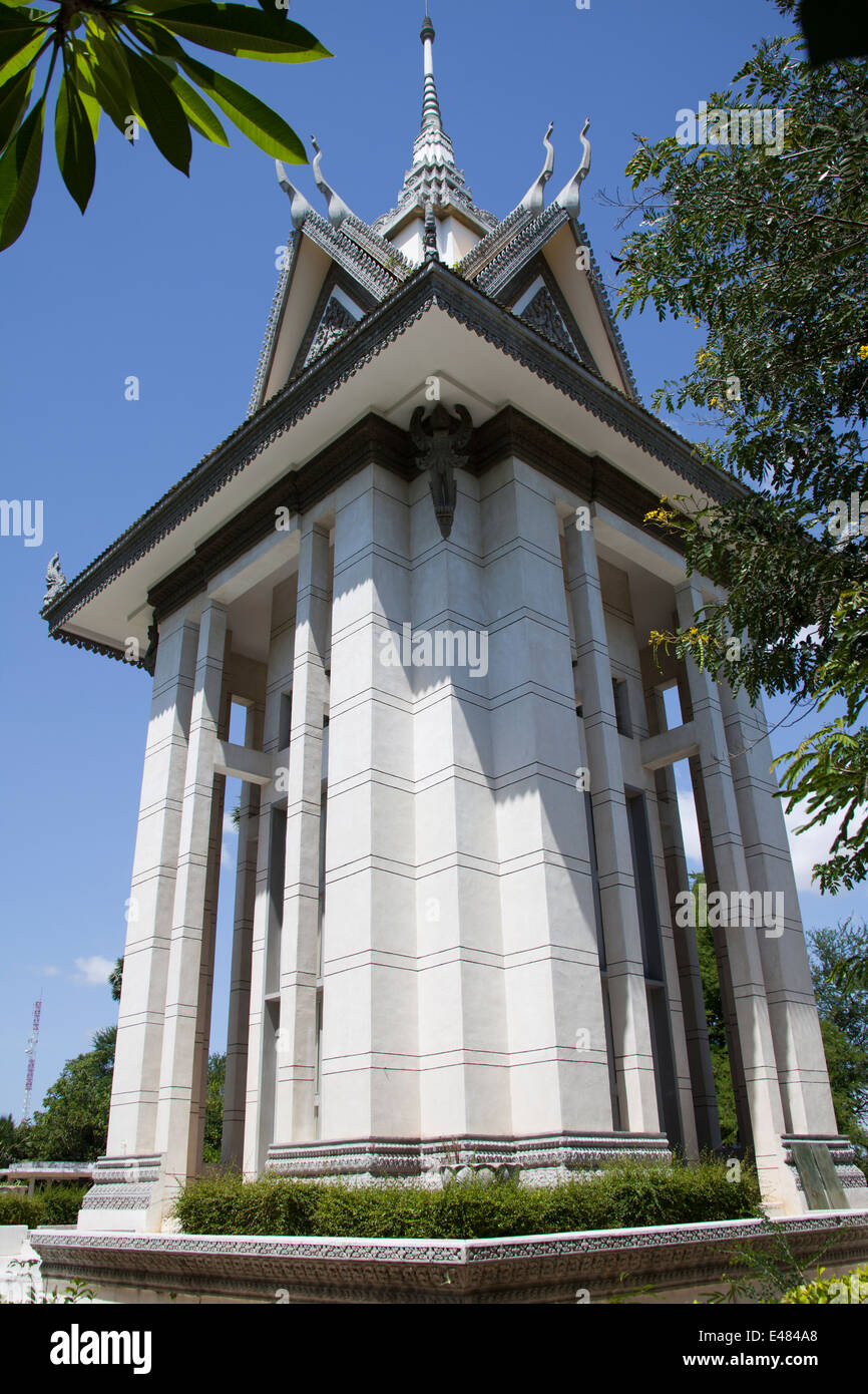 Killing Fields von Cheung Ek Phnom Penh, Kambodscha Stockfoto